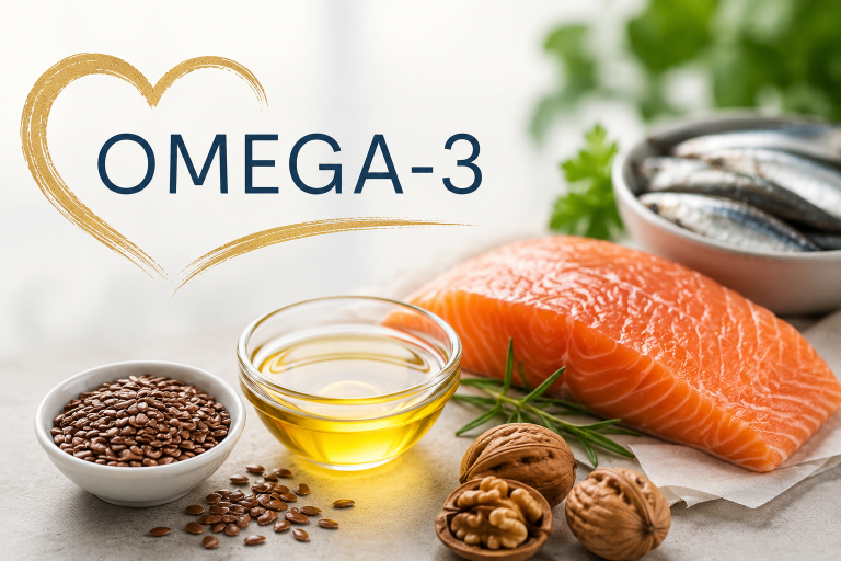 Omega-3 Fettsäuren sind für die Gesundheit unverzichtbar.