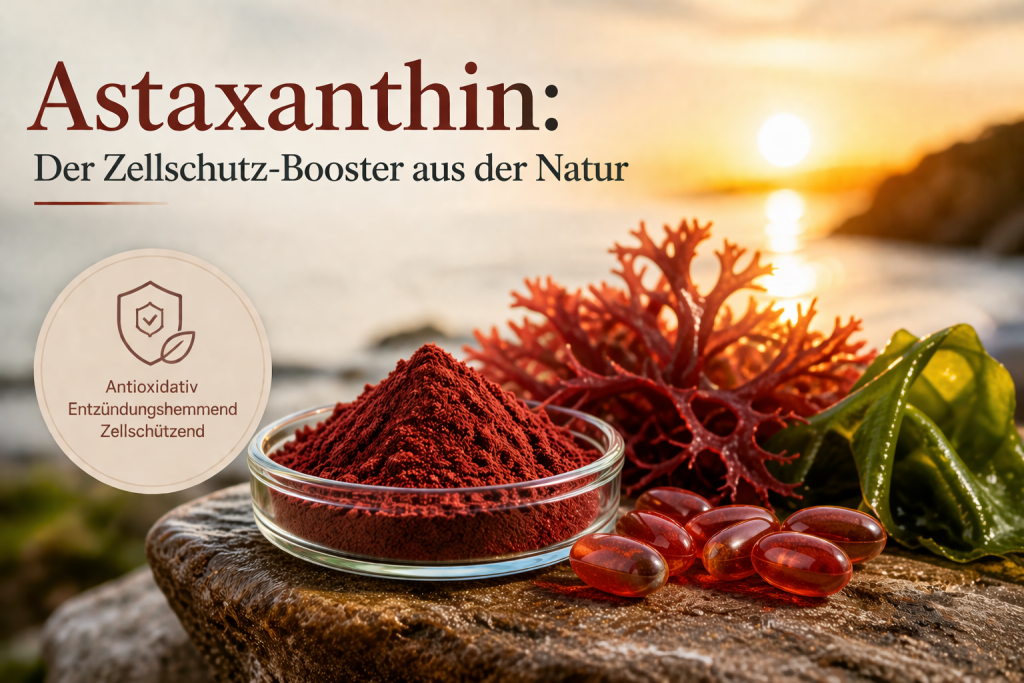 Astaxanthin ist ein Zellschutz-Booster aus der Natur