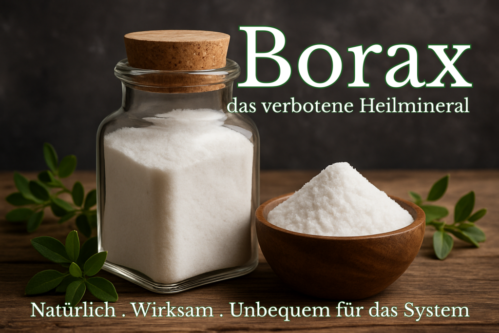 Borax Verbot. Borax ist ein bewährtes Heilmittel.
