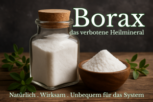 Borax Verbot. Borax ist ein bewährtes Heilmittel.