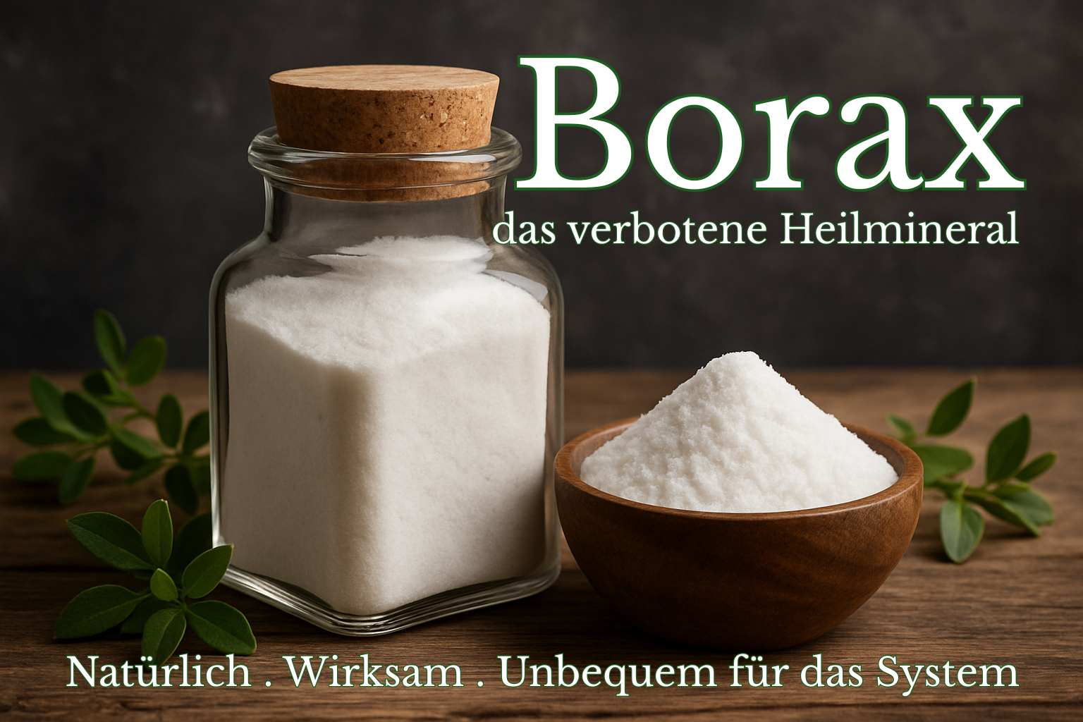 Borax Verbot. Borax ist ein bewährtes Heilmittel.