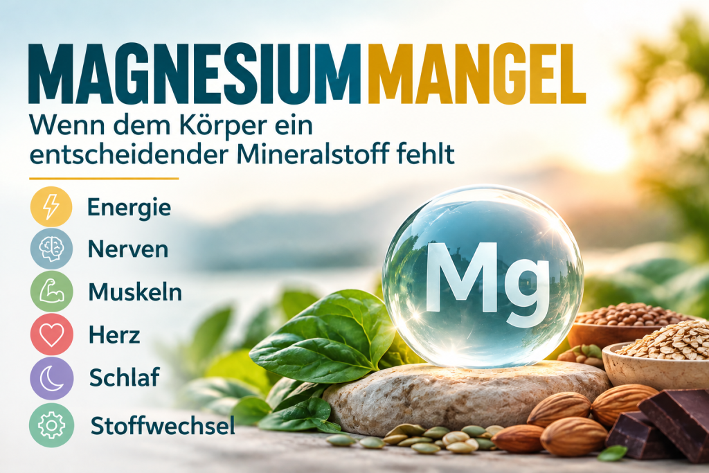 Magnesiummangel - Symptome erkennen