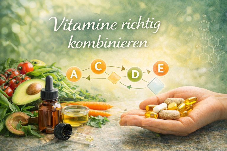 Vitamine richtig kombinieren - fettlösliche und wasserlösliche Vitamine