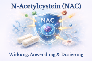 N-Acetylcystein, Wirkung, Dosierung und Anwendung.