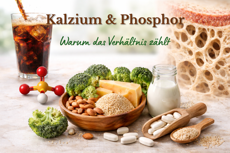 Das Kalzium-Phosphor-Verhältnis ist extrem wichtig für die Knochengesundheit.