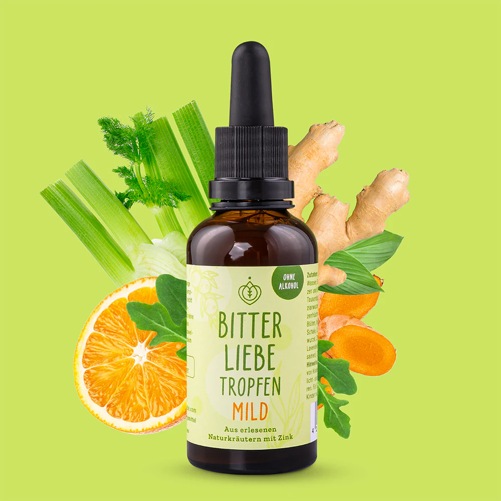 Original Bitterliebe Tropfen OHNE Alkohol