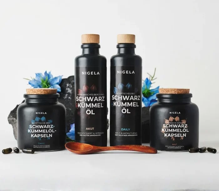 Schwarzkümmelöl-Produkte in bester Qualität