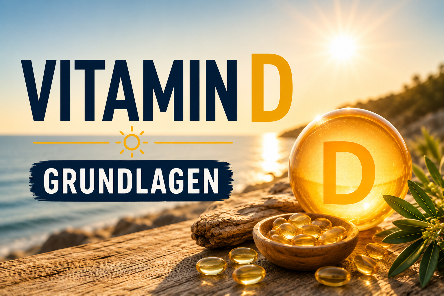Die wichtigsten Grundlagen über Vitamin D verständlich erklärt